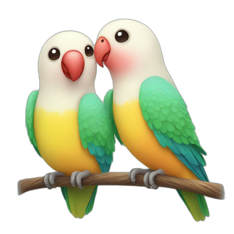 Lovebird emoji