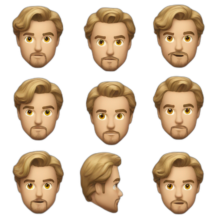 Léonardo DiCaprio 1980 emoji