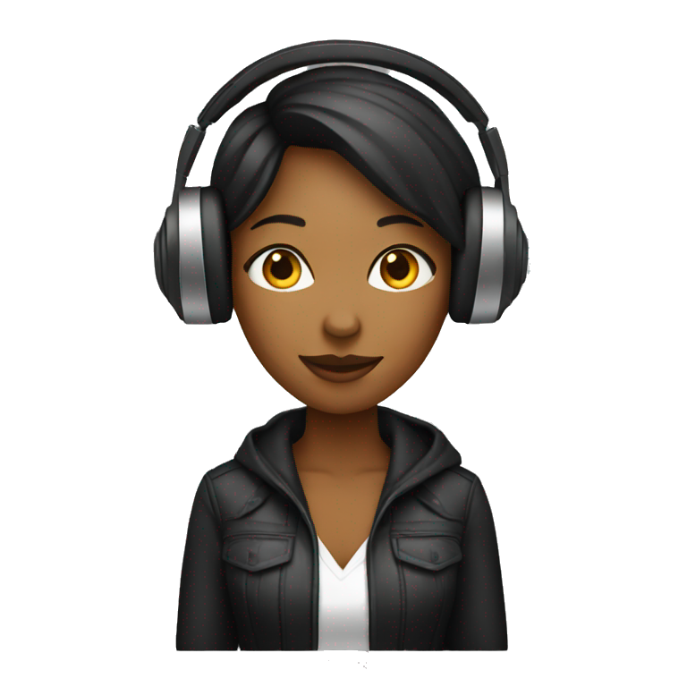Music producer woman emoji