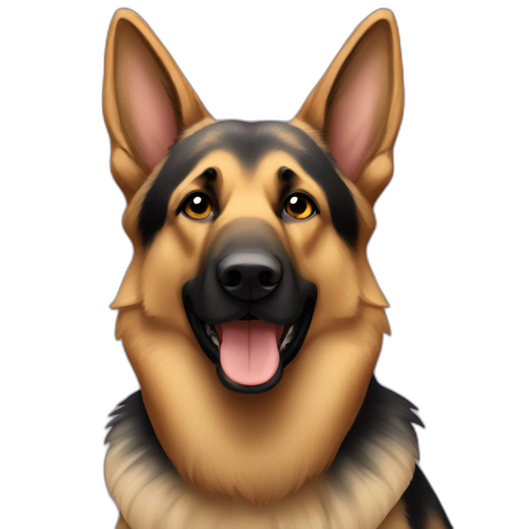 German Shepherd emoji