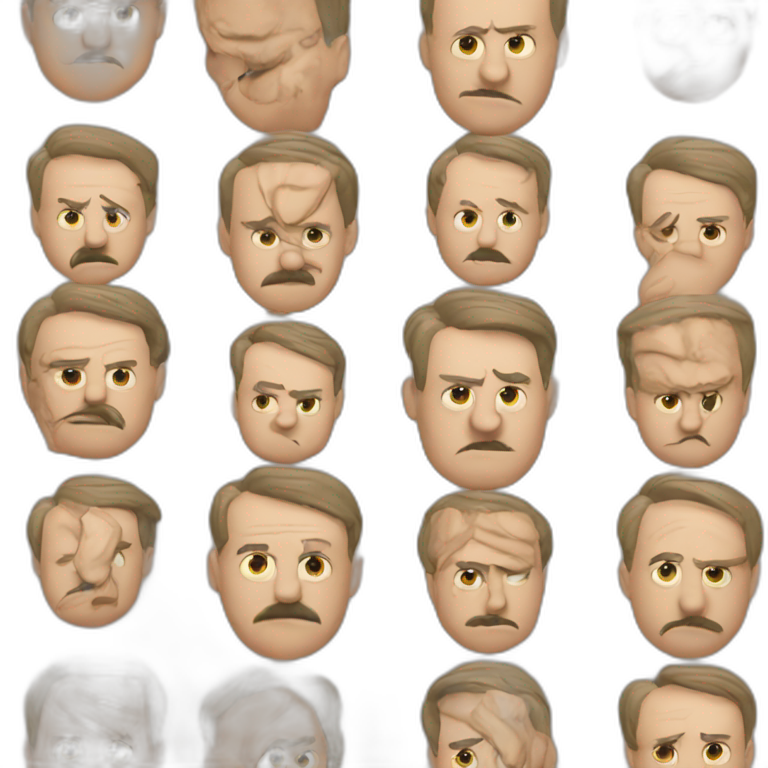 Hitler pas content emoji