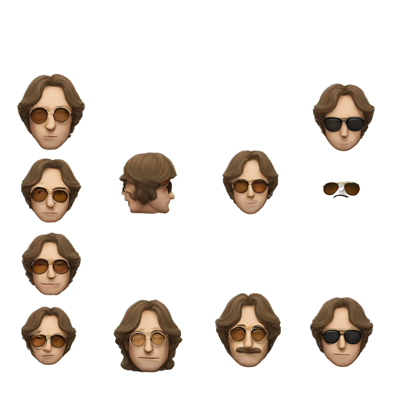 John Lennon  emoji