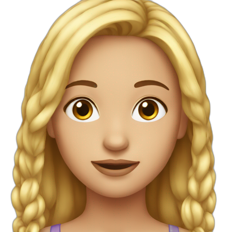 Pretty girl emoji