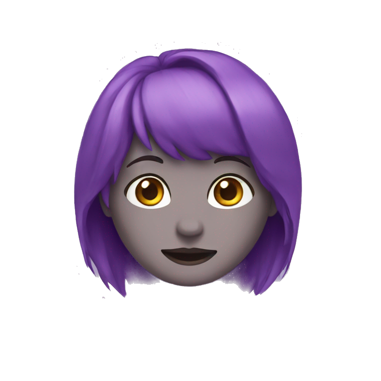 Purple ◢ emoji