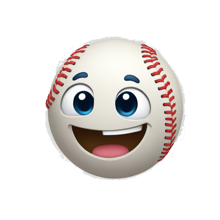 baseball happy emoji