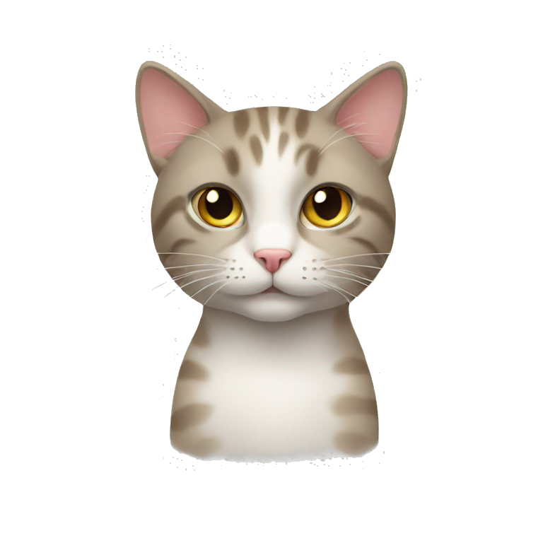 Beautiful cat emoji
