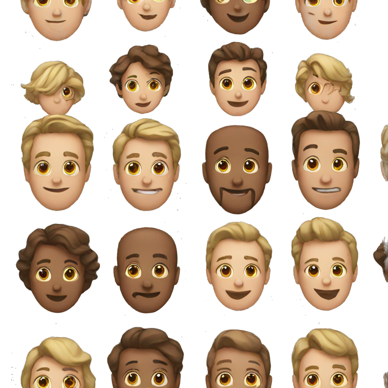 Human faces emoji