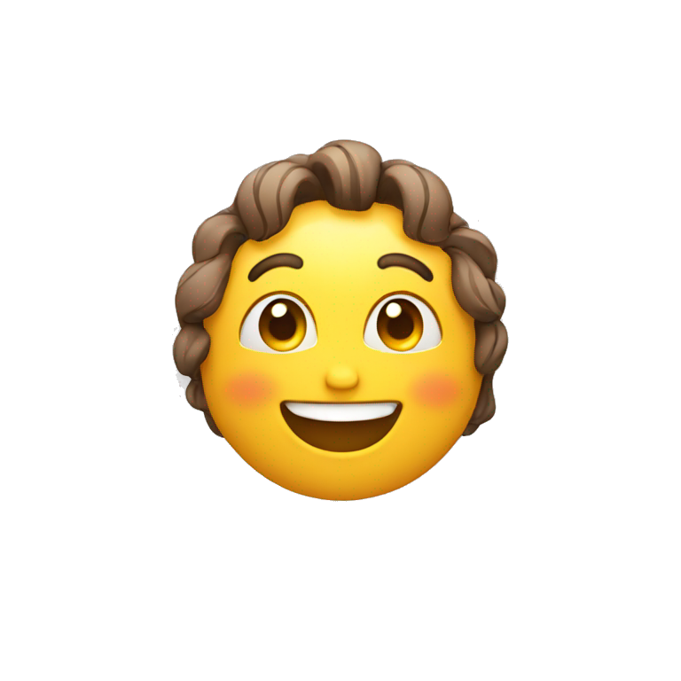 face feeling happy emoji