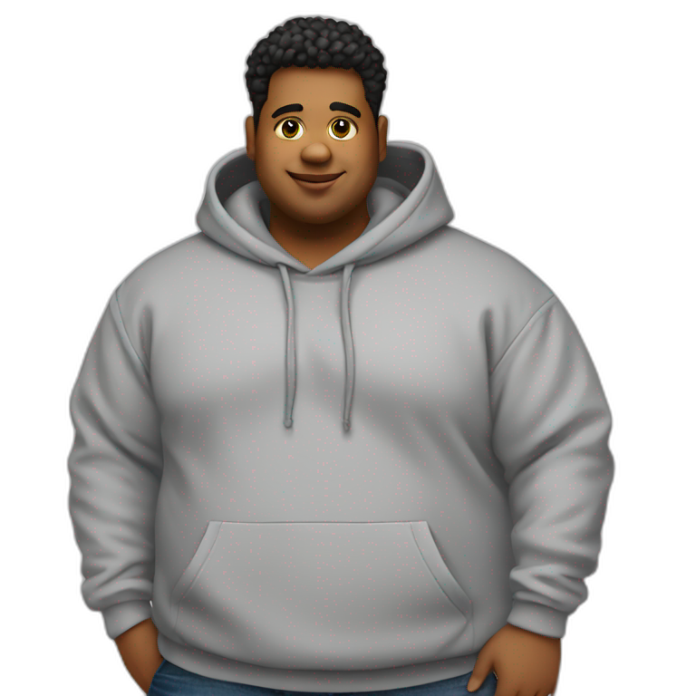 Fat guy in hoodie deals