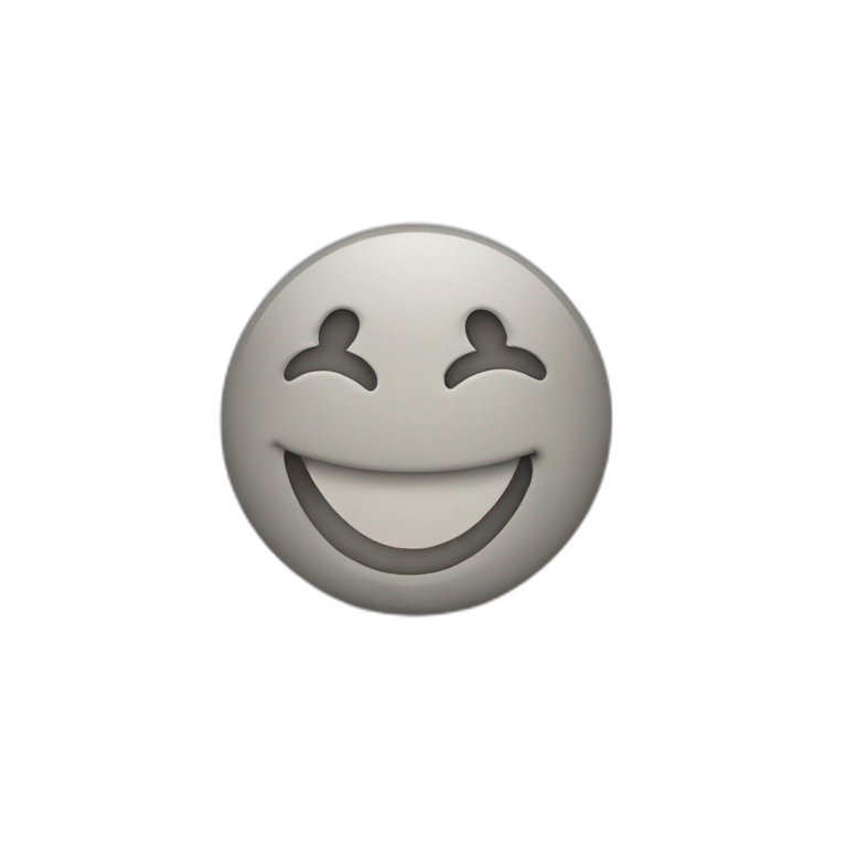 laughing peace sign emoji
