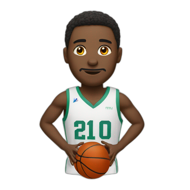 Basketball player emoji