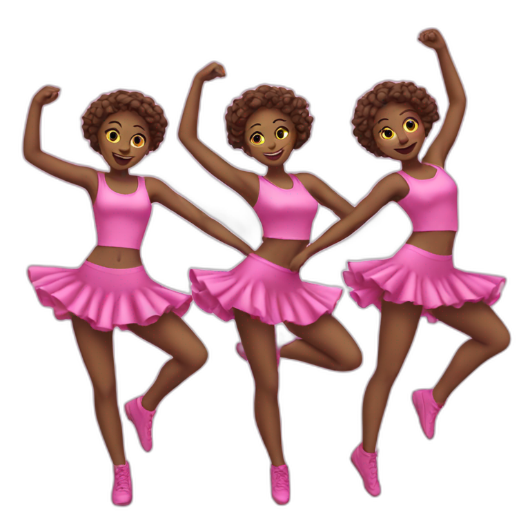 dancing-girls-pink emoji