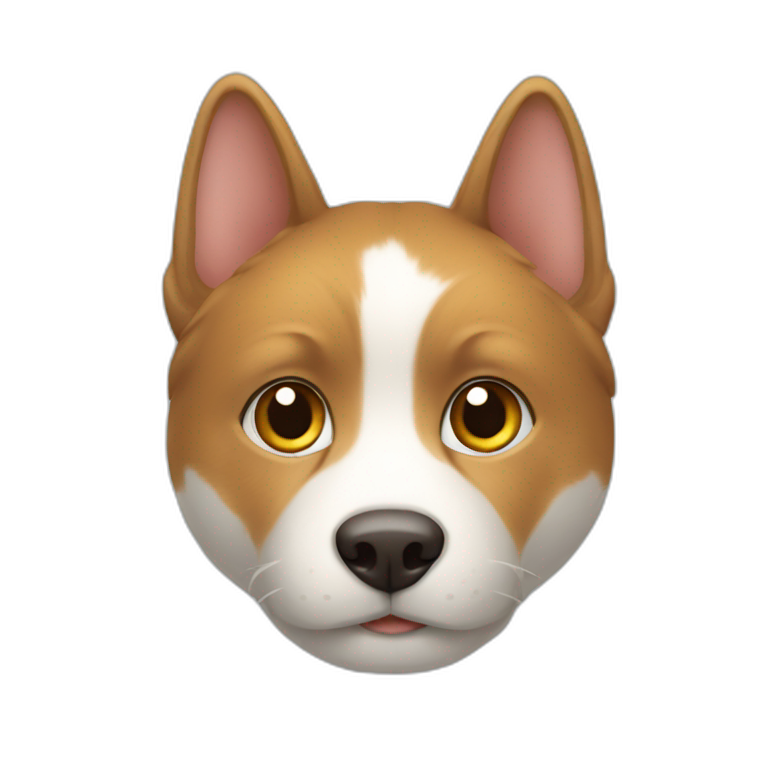 Câlin chat et chien emoji