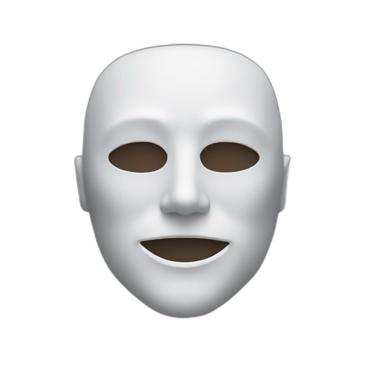 Cool mask man emoji