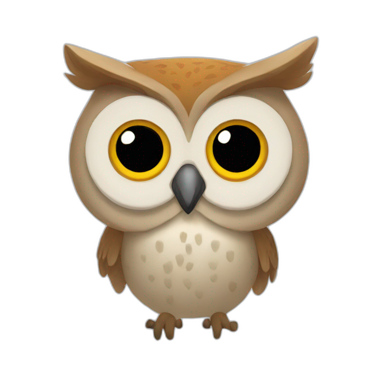 Duolingo owl emoji