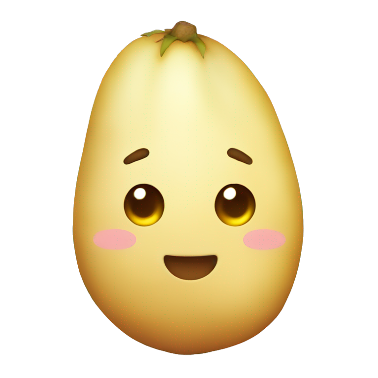 Patate kawaii emoji