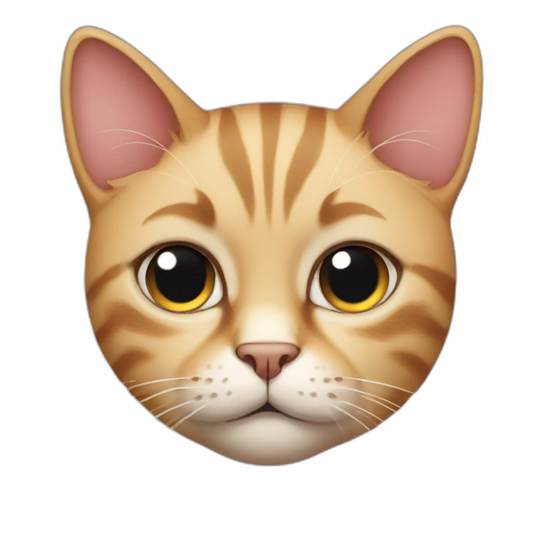 cat with a side eye emoji