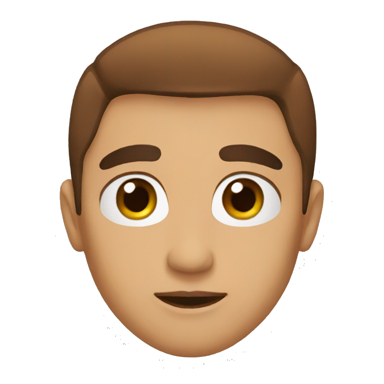 Brown eyebrows emoji