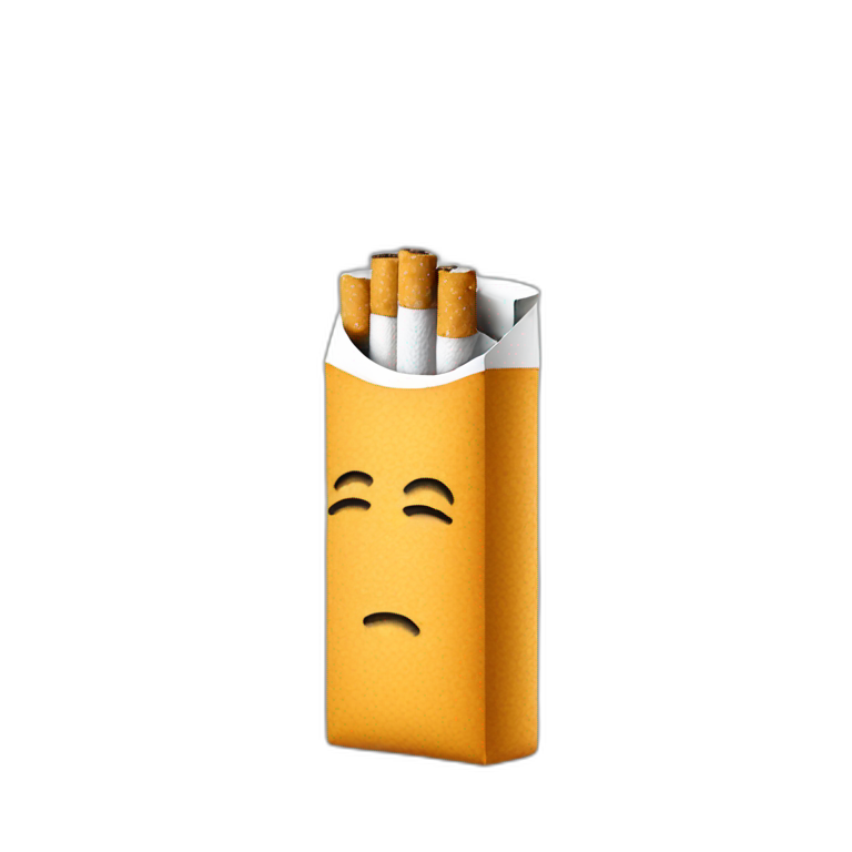 Cigarette with smoke emoji