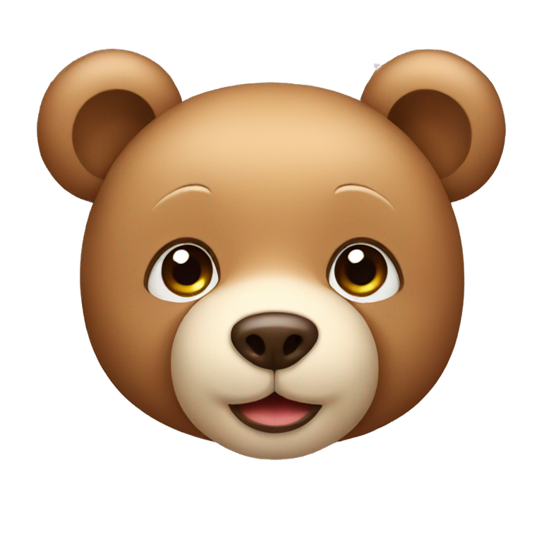 Teddy bear emoji