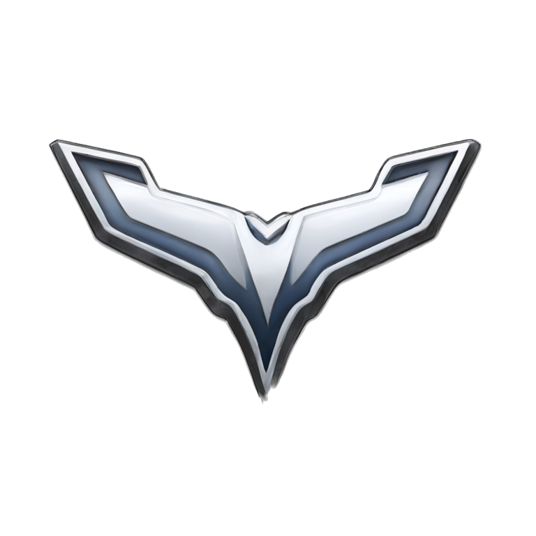 Chevrolet Corvette logo emoji