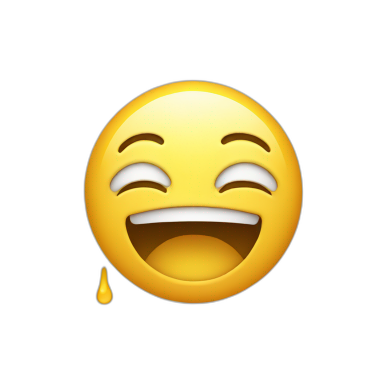 upside down smiling crying emoji