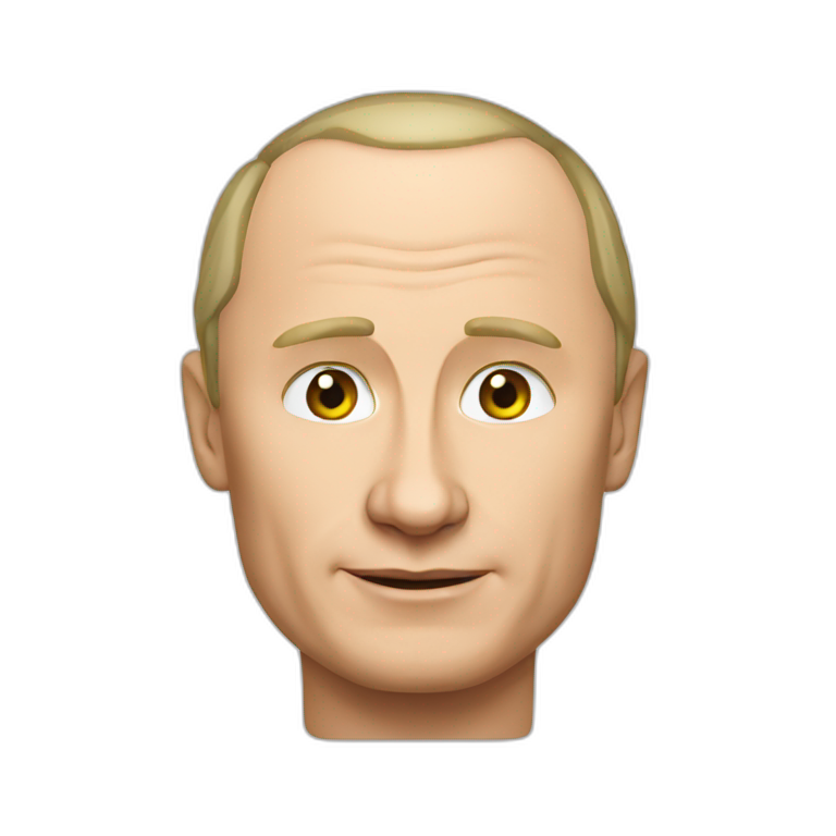 Putin in iphone emoji