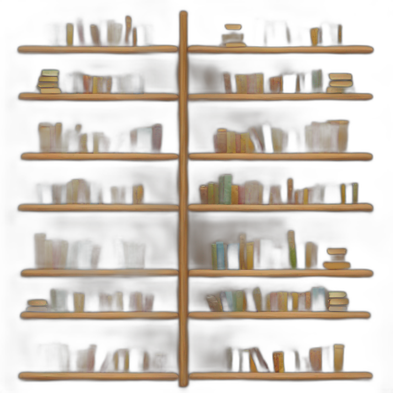 row of books emoji