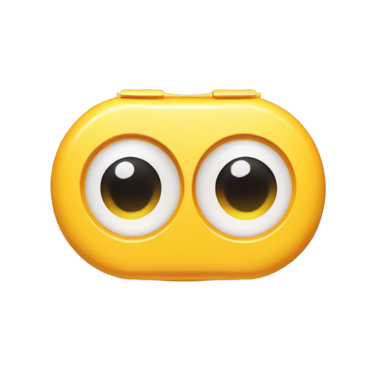 Emoji glasses case deals