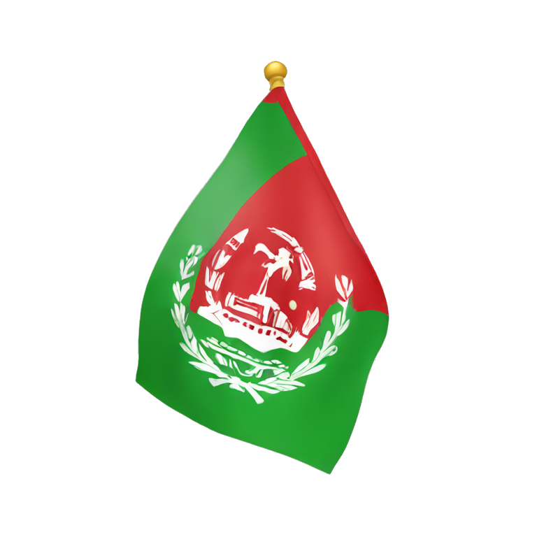 Old afghan flag emoji