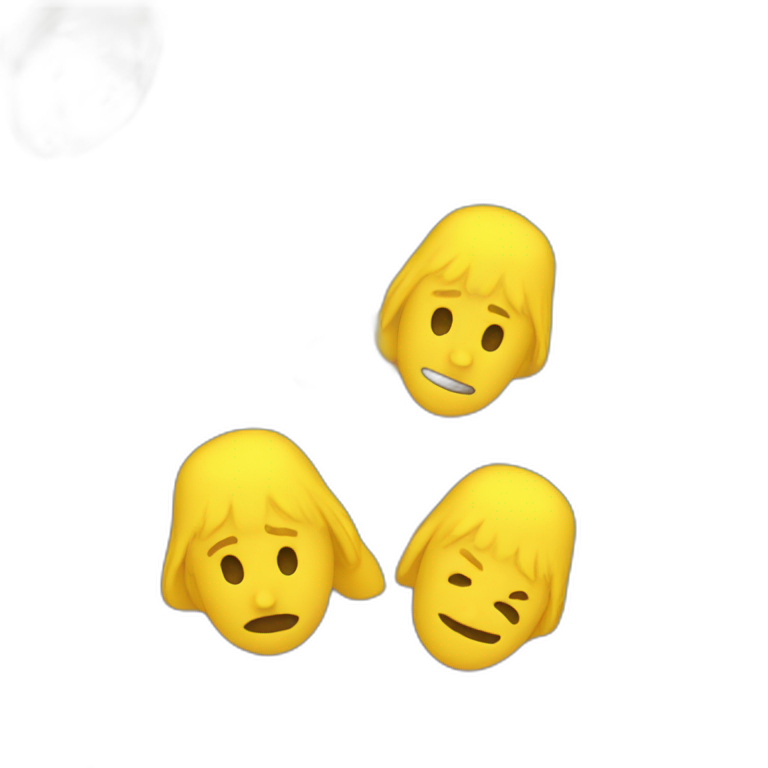 yellow man hiding his face using hands, overwhelmed emoji