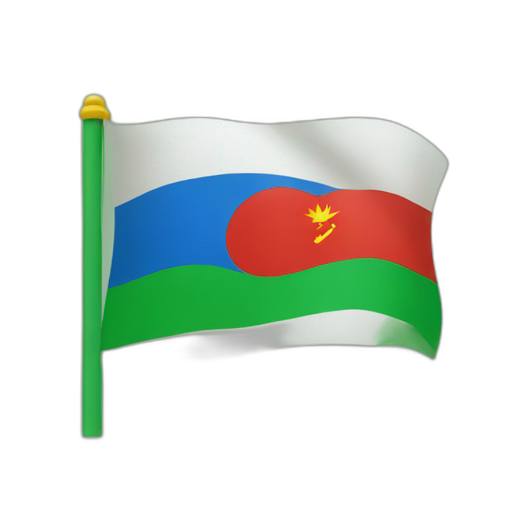 Dagestan flag emoji