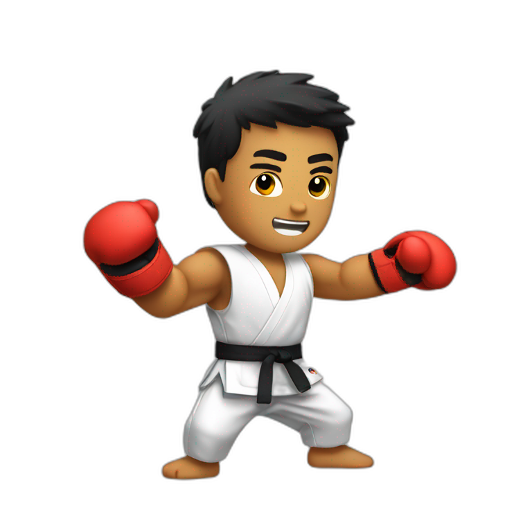 Karate punch  emoji