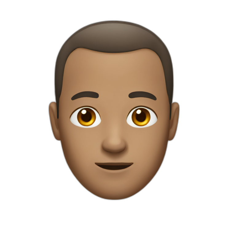 man with receding hairline emoji