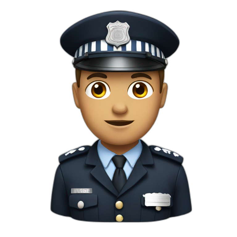 police officer british emoji