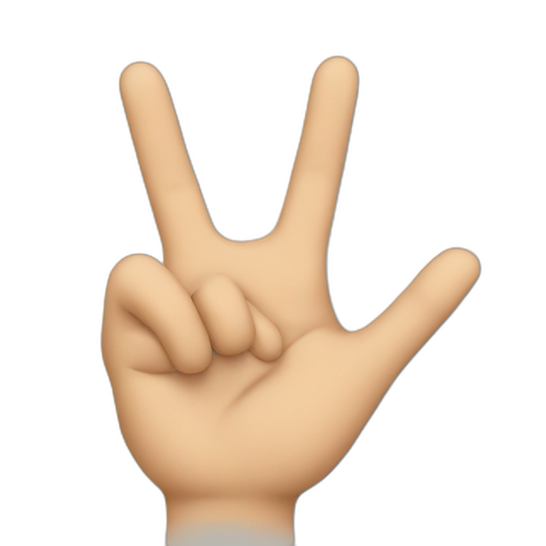 no worries hand sign emoji