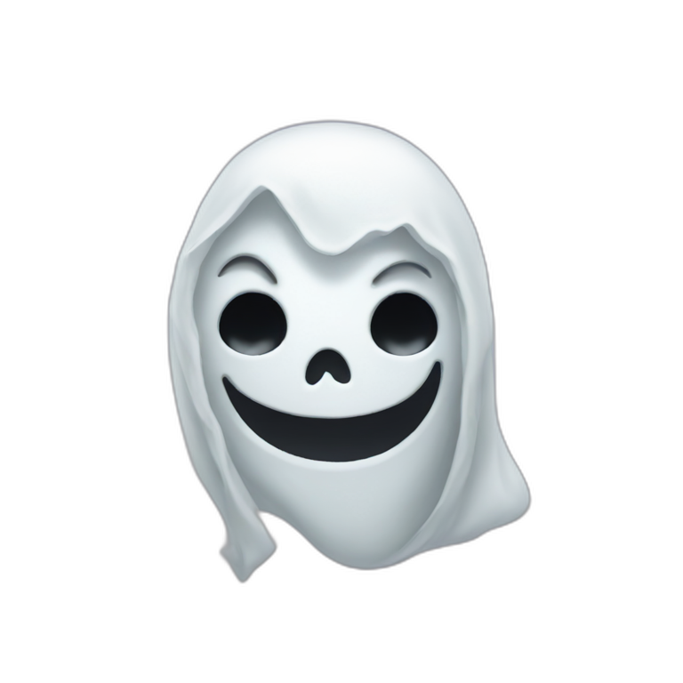 ghost-face emoji