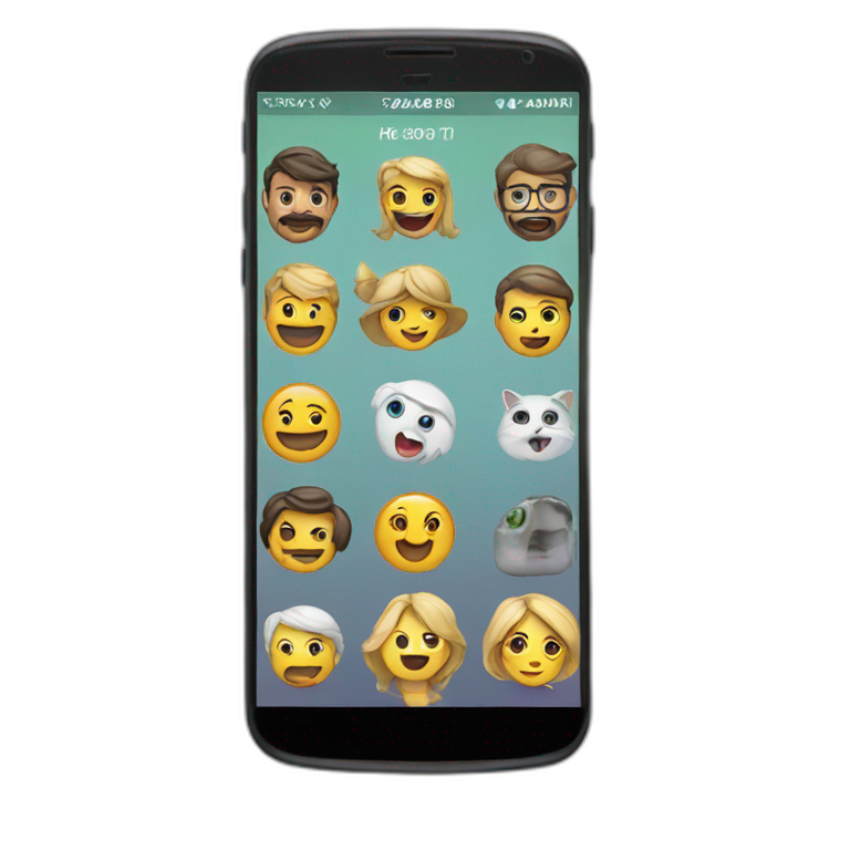 Mobile app emoji