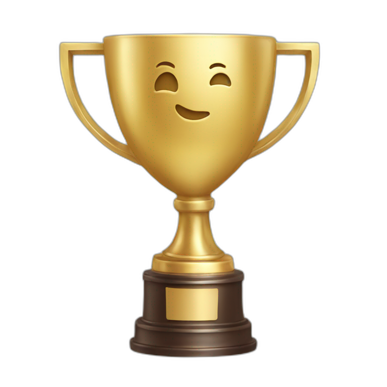 Trophy and Check emoji