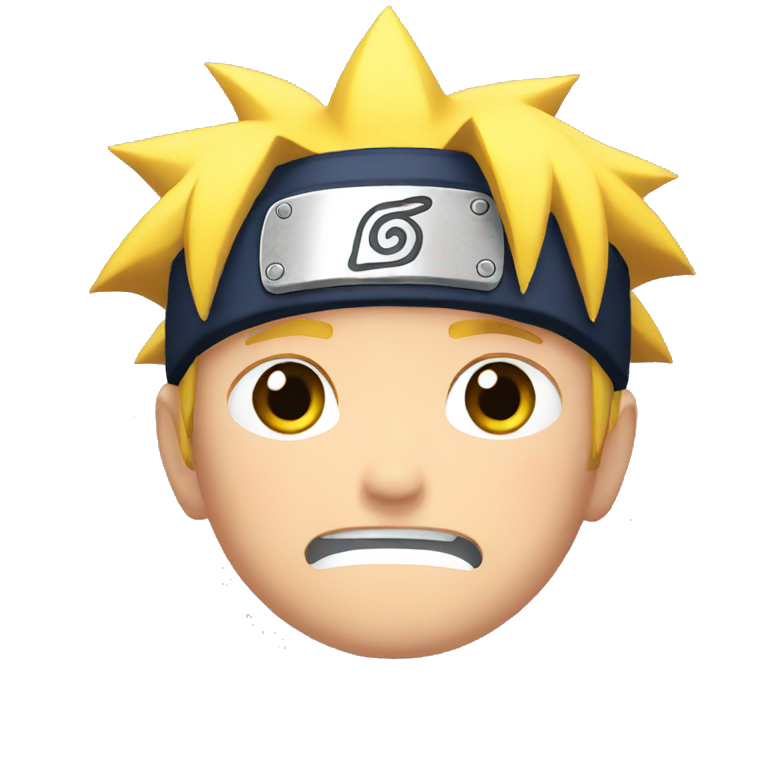 Naruto crying emoji emoji