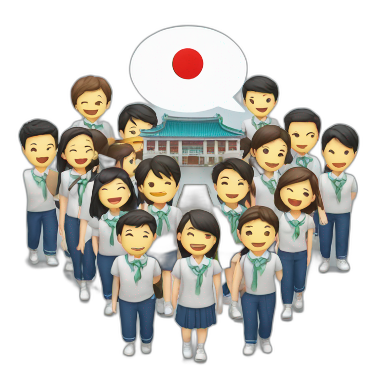 school reunion with Taiwan map emoji
