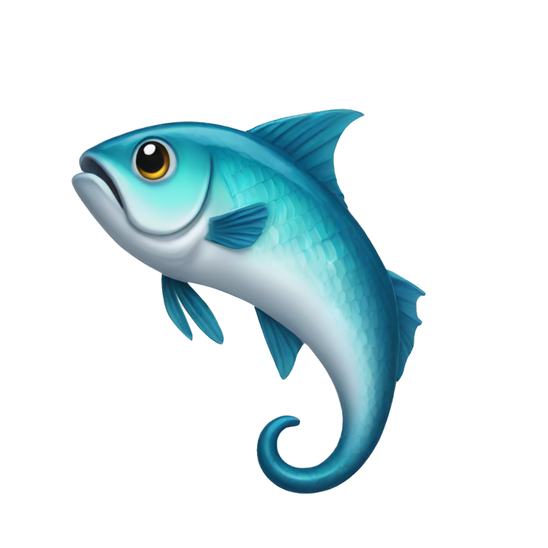 fish hook emoji