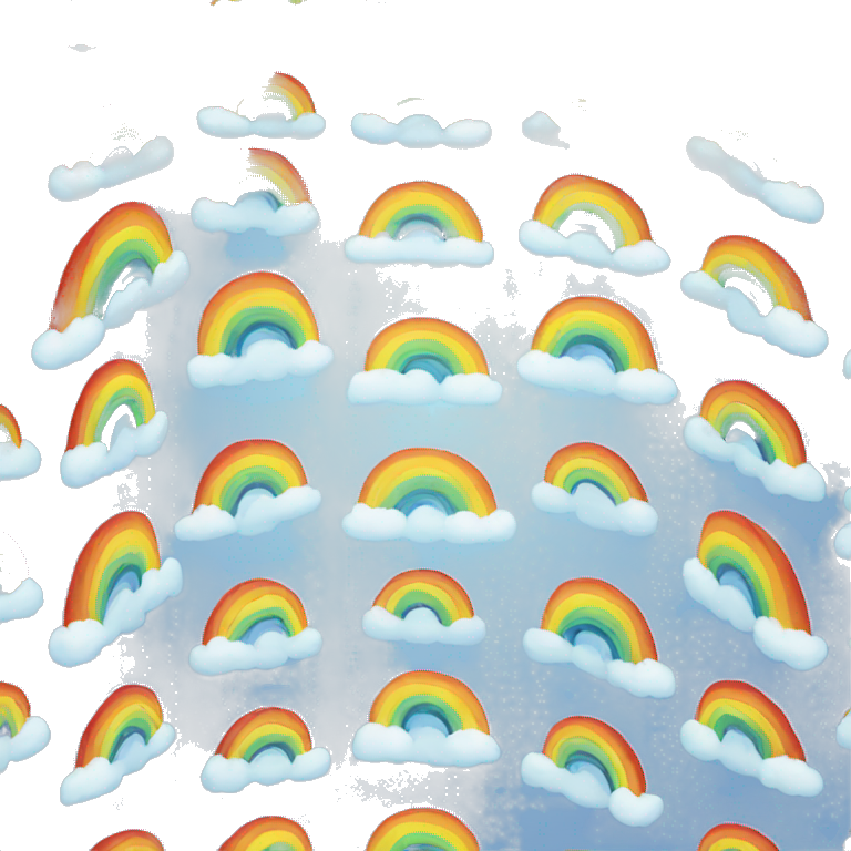 Rainbow emoji