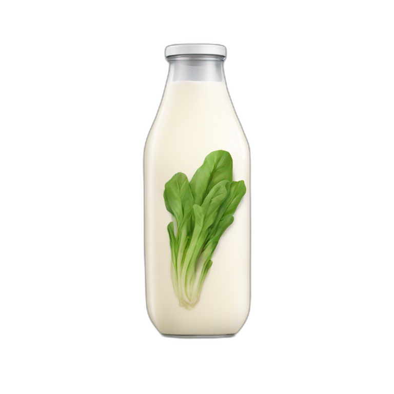 Vegetable milk emoji