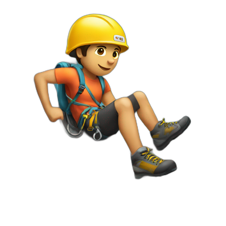 Climber emoji