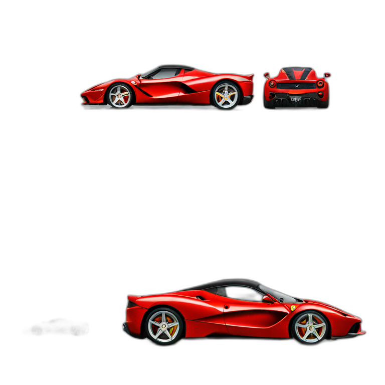 Ferrari la Ferrari emoji