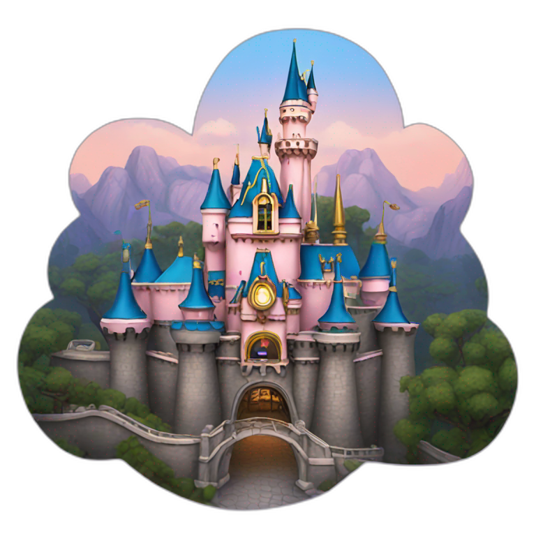 Disneyland emoji