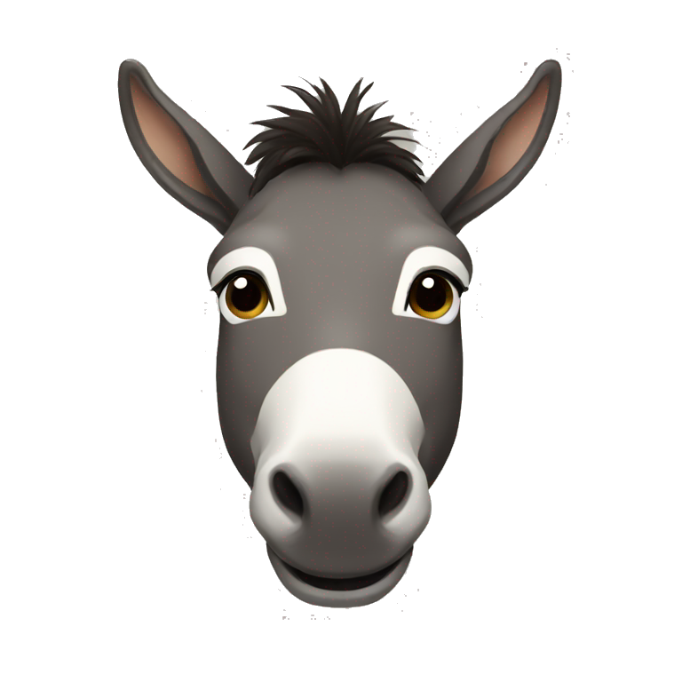 donkey  emoji