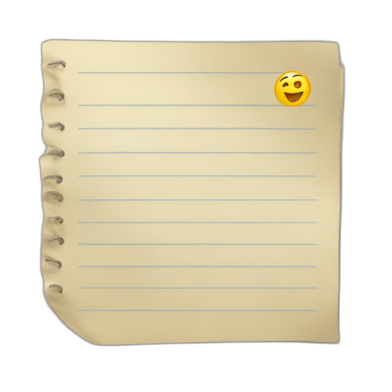 notes emoji
