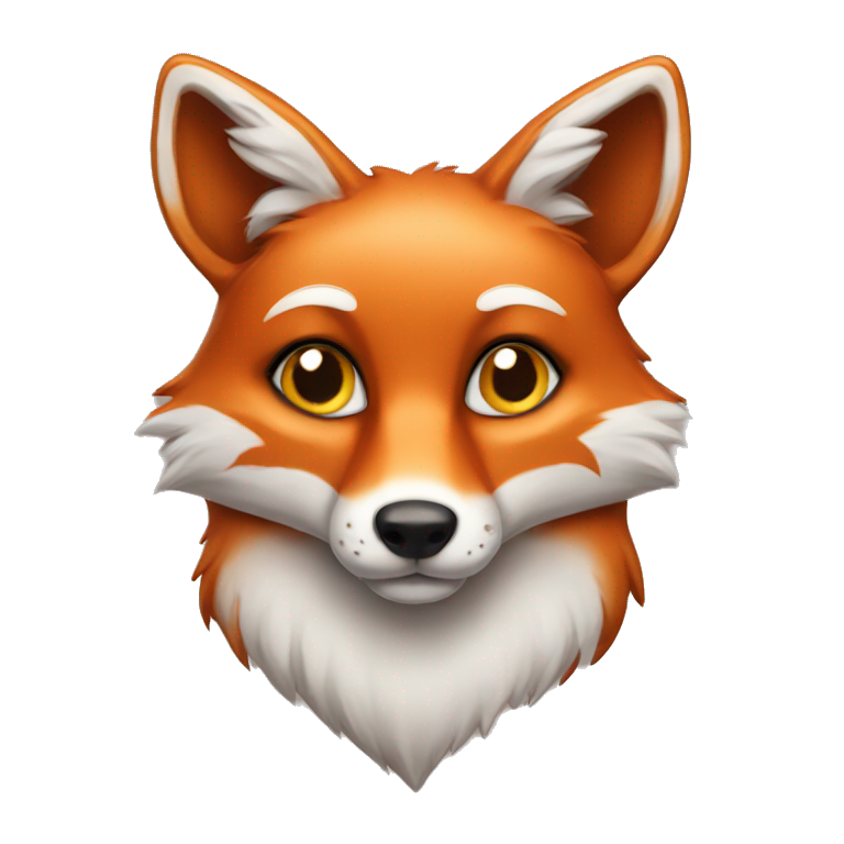 fox with heart eyes emoji